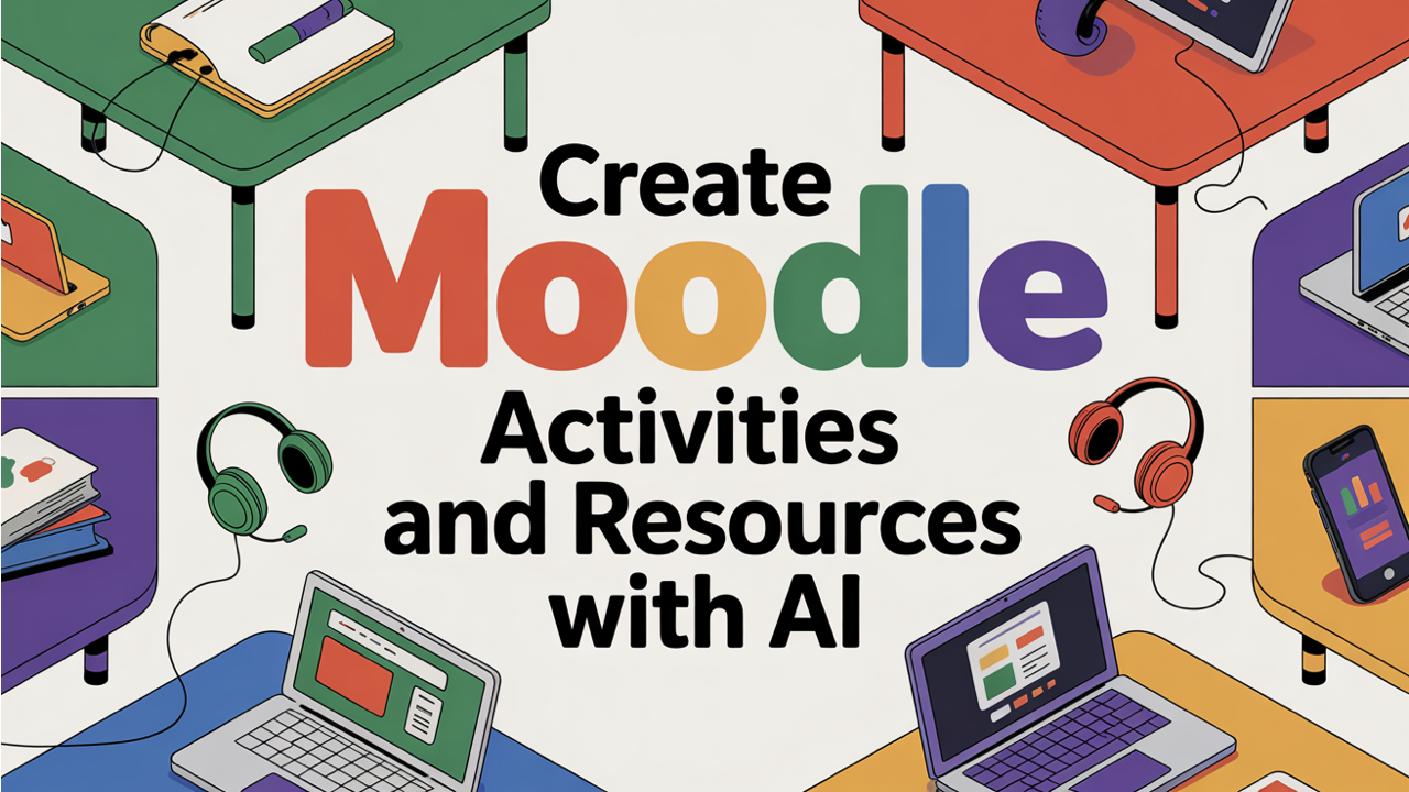 Create Moodle Activities and Resources with AI