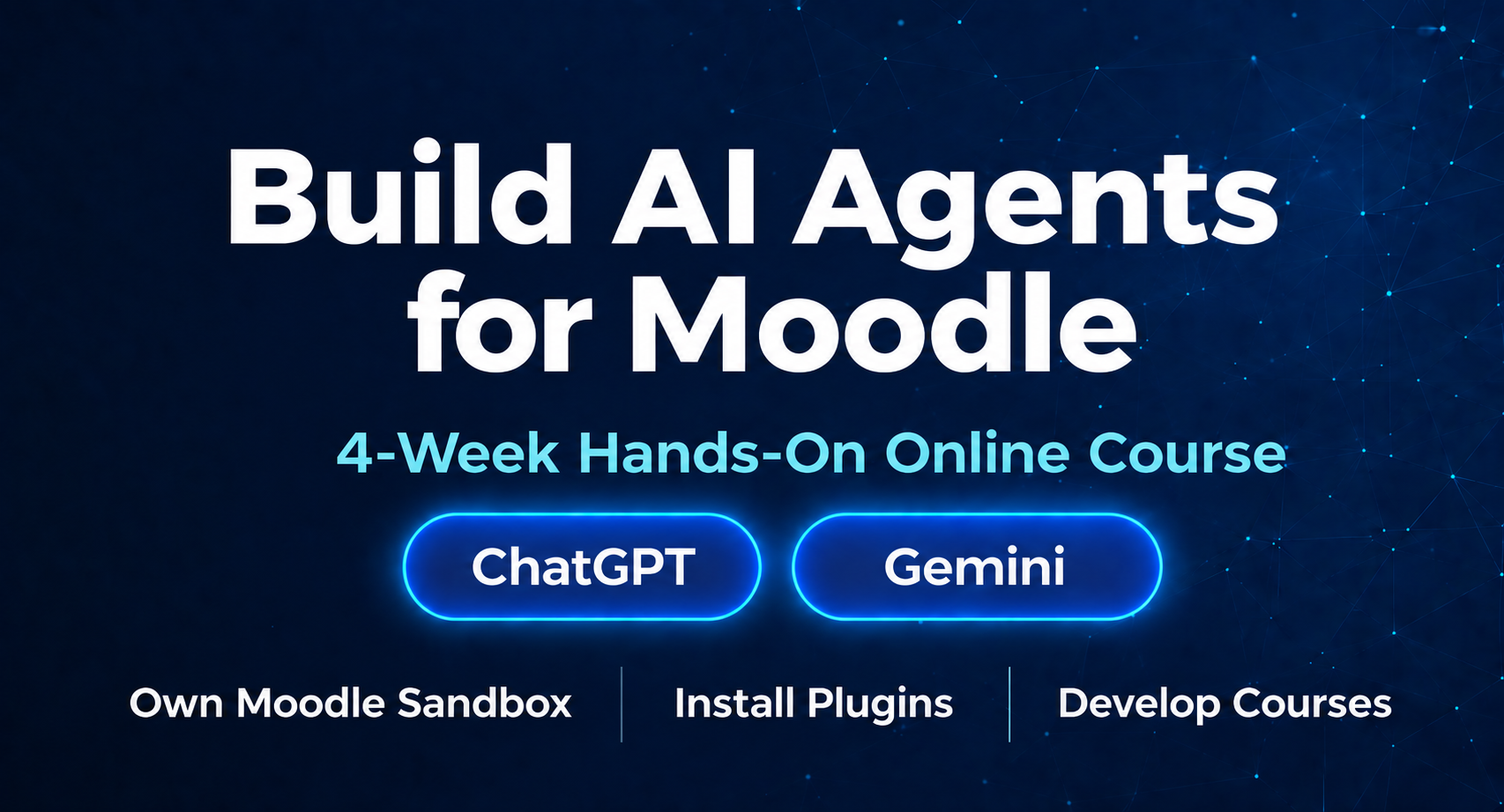 Build AI Agents for Moodle
